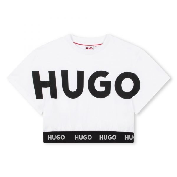 HUGO T-shirt met korte mouwen White