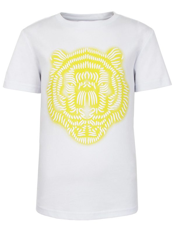 Antony Morato T-Shirt Tiger White-Yellow