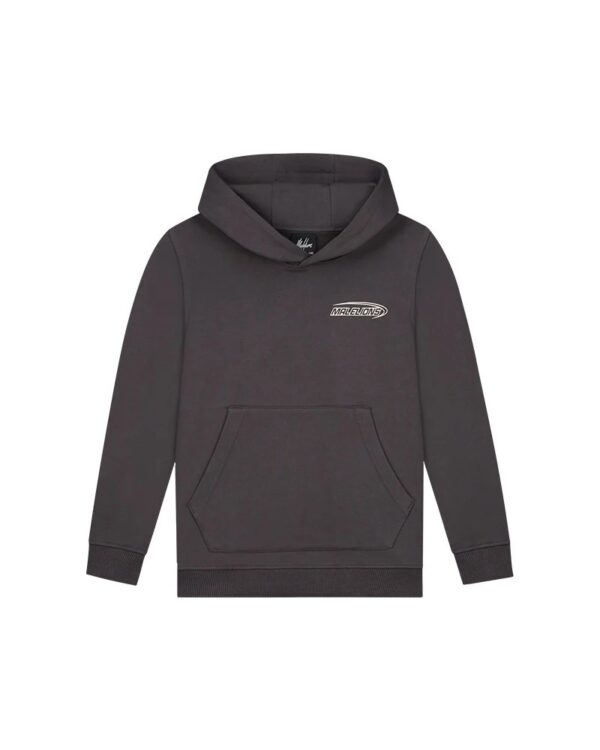 MALELIONS LAYERED HOODIE - IRON GREY