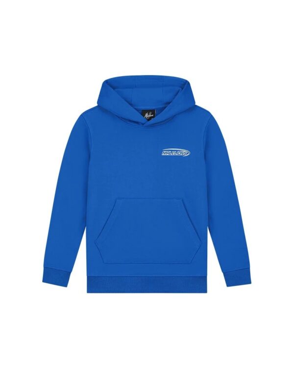 MALELIONS LAYERED HOODIE - COBALT BLUE