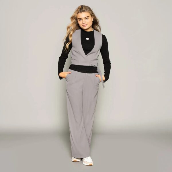 Frankie & Liberty Kaia waistcoat grijs - Image 2