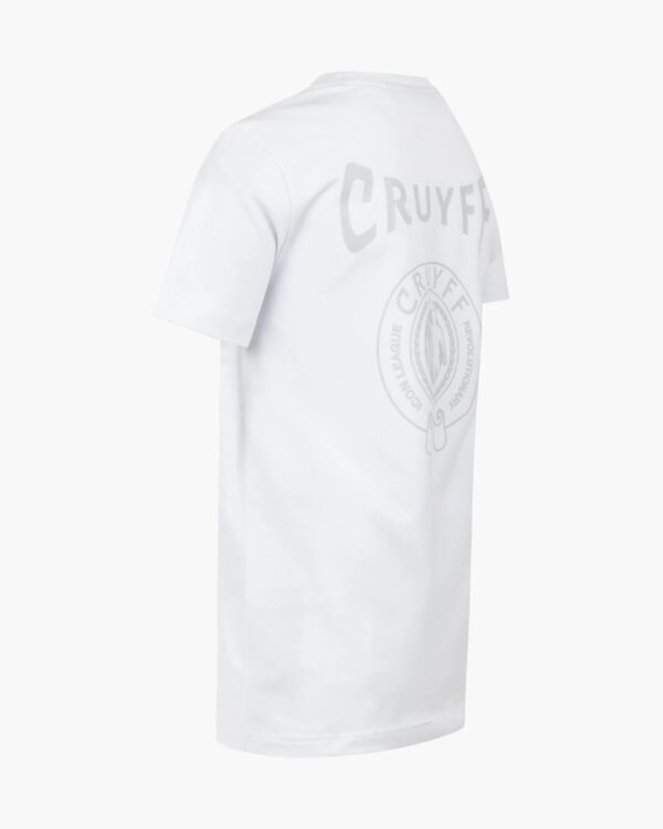 Cruyff T-shirt League Logo White - Image 2