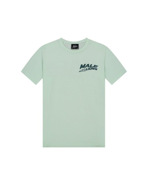 MALELIONS  SPACESHIP T-SHIRT - MINT/DARK GREEN
