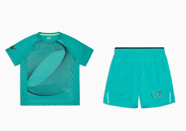 Emporio Armani EA7 Set technical fabric Spectra Green
