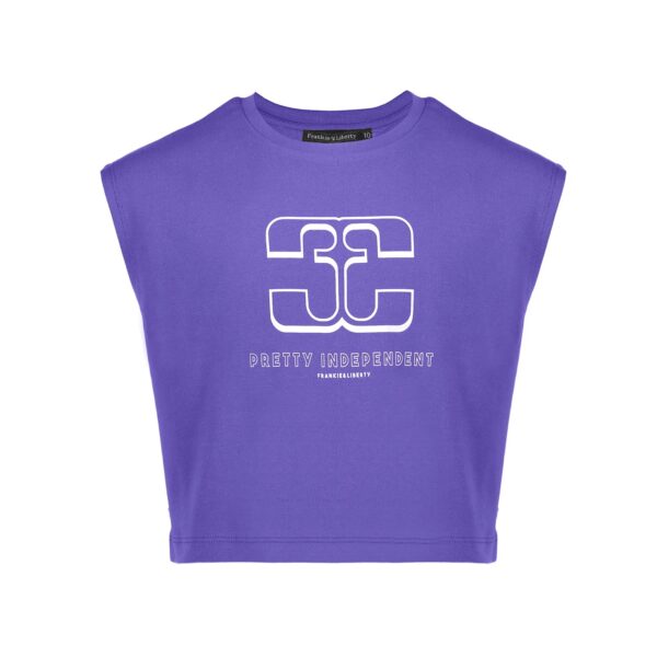 Frankie & Liberty t-shirt  Nora  Purple Blue