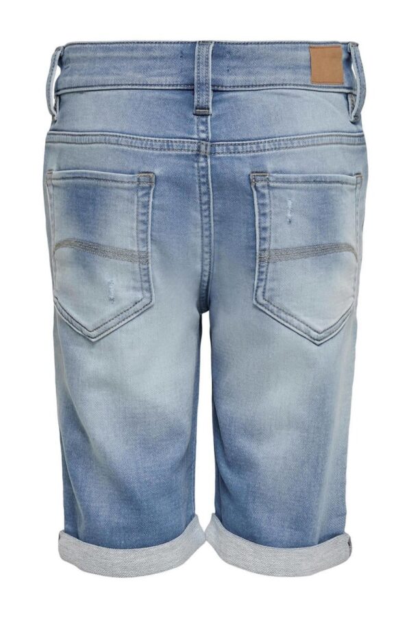 Only bermuda  light blue denim - Image 2