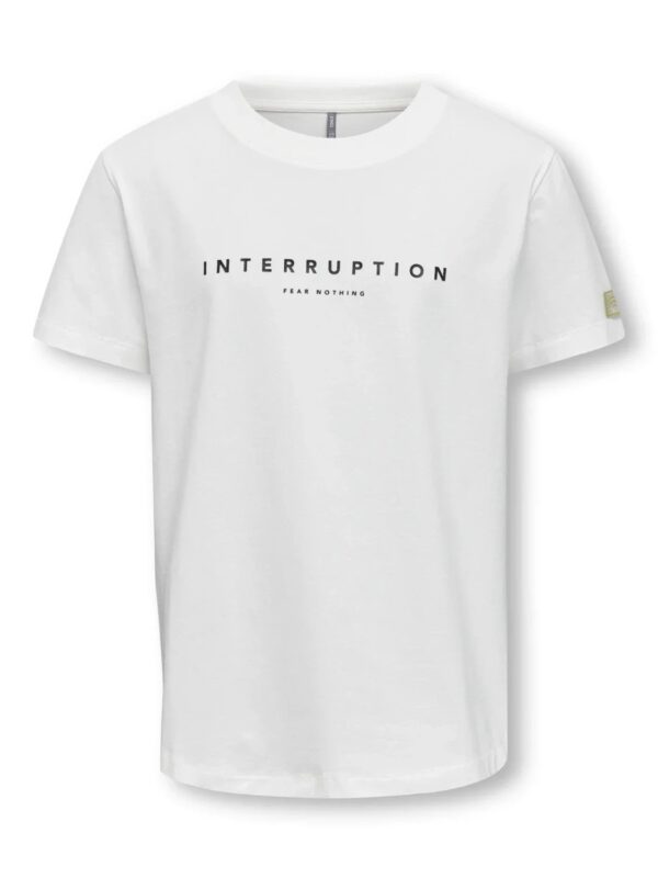 Only T-Shirt KOBHENRIK White