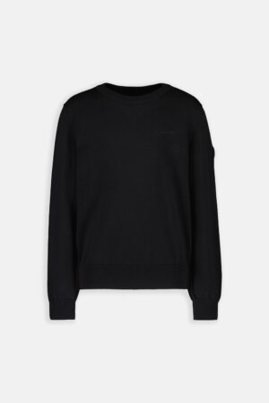 AIRFORCE  KNITWEAR ROUND NECK Black