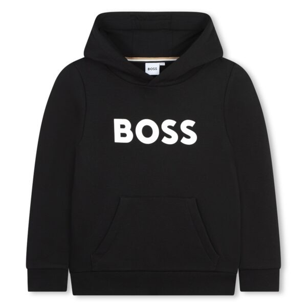 BOSS Sweater met capuchon Black