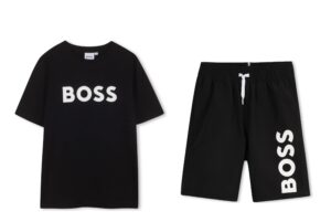 BOSS Set T-shirt en zwemshort Black