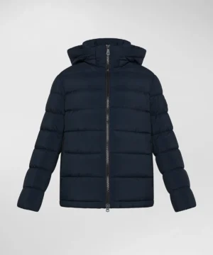 Peuterey Lightweight down jacket Graphite Blue
