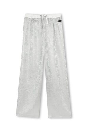 Shimmering Satin Trousers