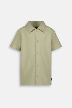 AIRFORCE WOVEN  SHORT SLEEVE SHIRT Ecalyptus