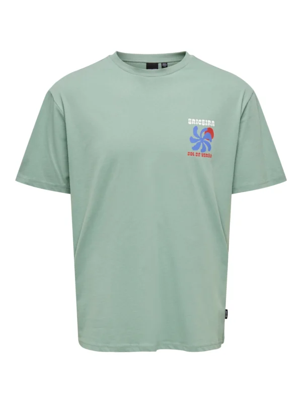 Only OSJKEANE  T-shirts Green - Image 2