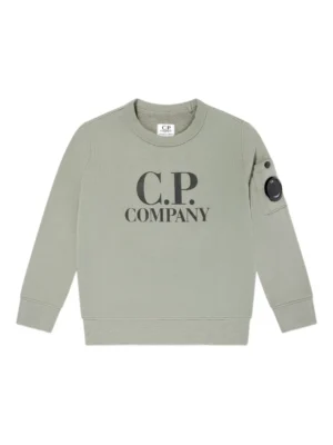 C.P. Company Crewneck Logo Sweatshirt Grey