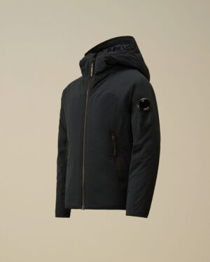 C.P. Company Pro-Tek Padded Hooded Jacket Black