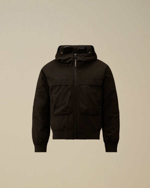 C.P. Company  Pro-Tek Goggle Down Jacket Black - Image 2