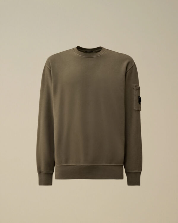 C.P. Company Fleece Crewneck Lens Sweatshirt