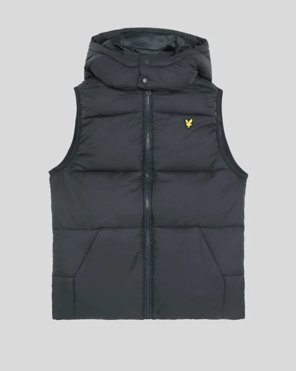 Lyle & Scott  Ripstop gewatteerd gilet Navy