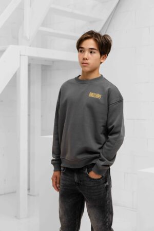 Malelions Hollywood Map Sweater Anthracite