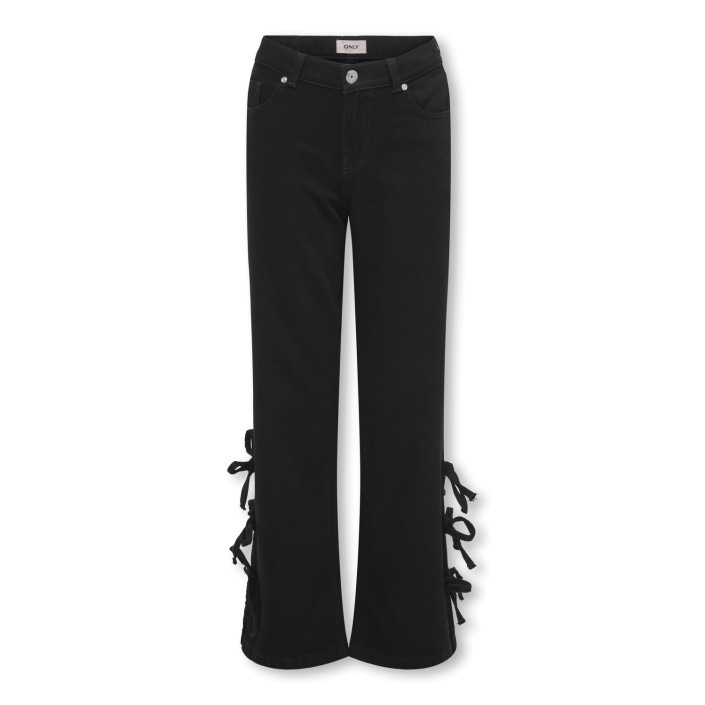 Only  KOGHOPE WIDE BOW black denim