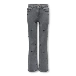Only  Juicy Wide Leg Heart Jeans