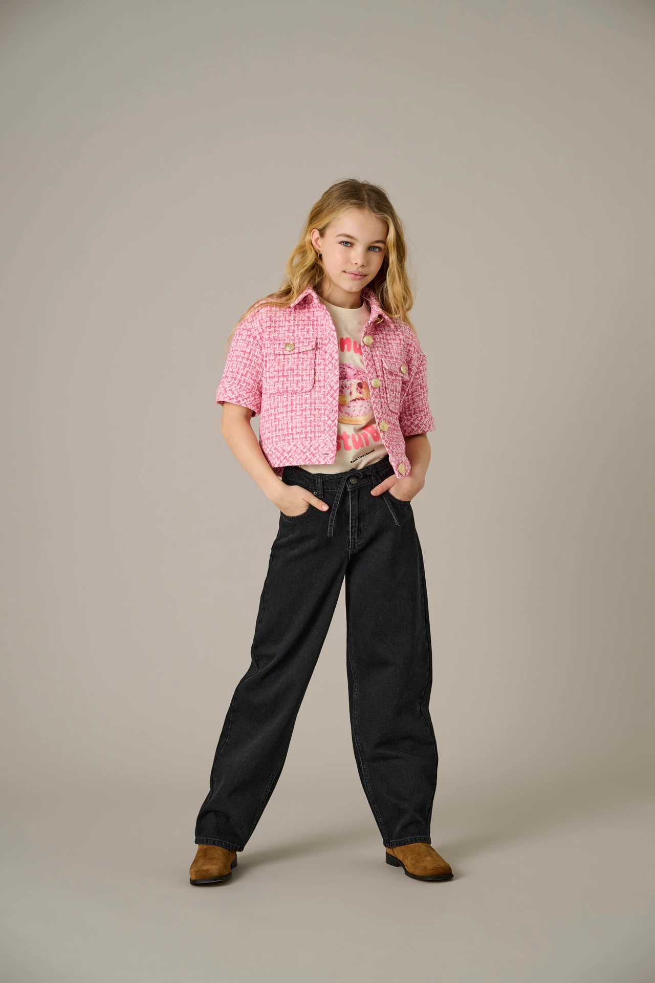 Only KOGGIANNA Mid waist Baggy fit Jeans