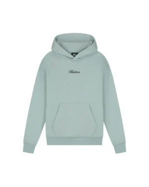 Malelions Studio Hoodie Aqua
