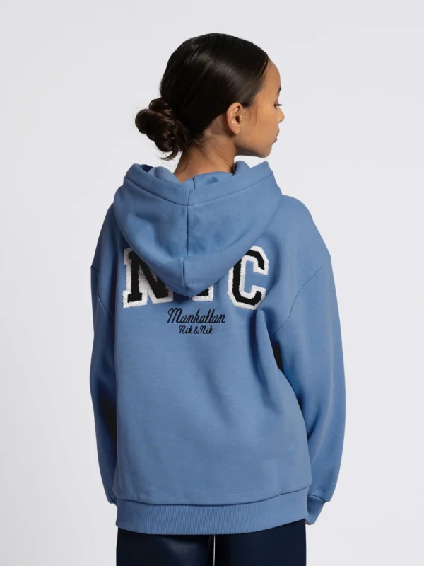 NIK&NIK  Novan Hoodie Blue Mist