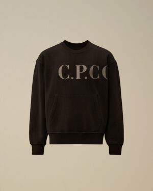 C.P. Company Fleece Crewneck Pocket Sweatshirt