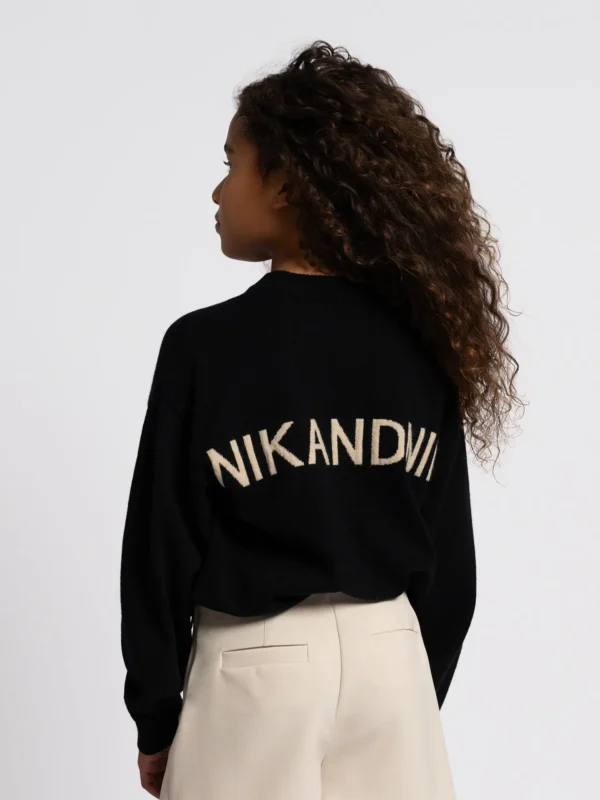 NIK&NIK Lis Pullover Black - Image 2