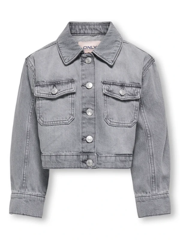 Only KOGLUMI  Grey Denim Jacket