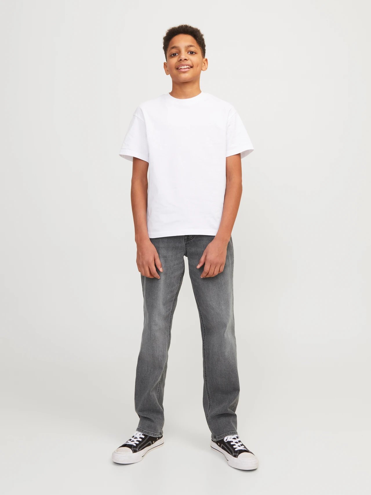 Jack & Jones CLARK Regular fit Jeans Grey Denim