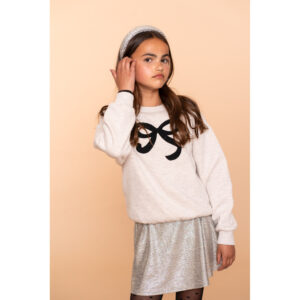 Geisha sweater bow Beige