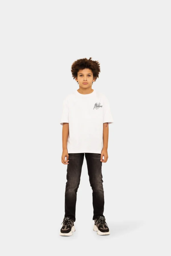 Malelions Signature Drip T-Shirt White
