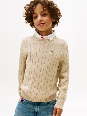 Tommy Hilfiger kabelgebreide trui