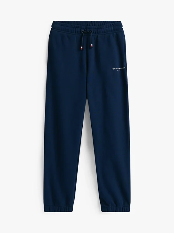 Tommy Hilfiger Set van fleece jogger en sweatshirt Navy - Image 3