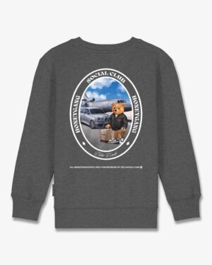 Baron Filou Backprint Pullover CLI Grey