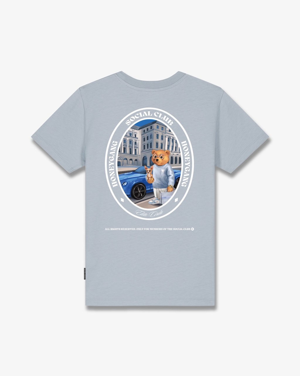 Baron Filou Backprint T-Shirt CXLIX Blue