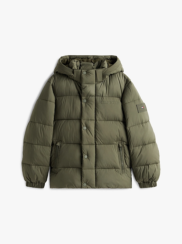 Tommy Hilfiger Pufferjack green - Afbeelding 2