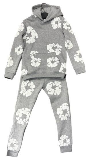 Flower Tracksuit Grey