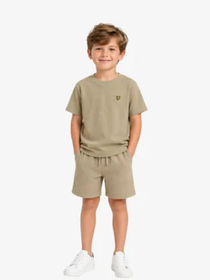 Lyle & Scott Set Waffle Sand