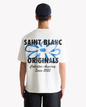 Sain Blanc Flower T-Shirt White