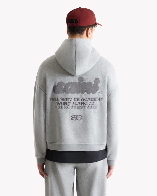 Sain Blanc Tracksuit Grey Melange - Afbeelding 3
