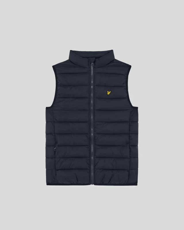 Lyle & Scott Lichtgewicht gewatteerd gilet Navy