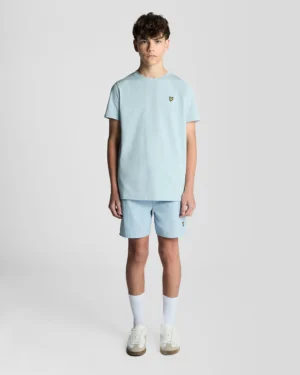 Lyle & Scott Set T-Shirt & Swim Shorts Opal Blue
