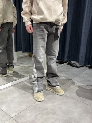 Flared Jeans Grey Denim