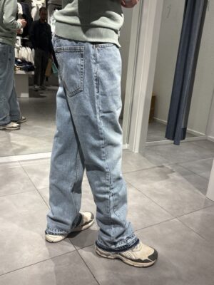 Flared Jeans Blue Denim
