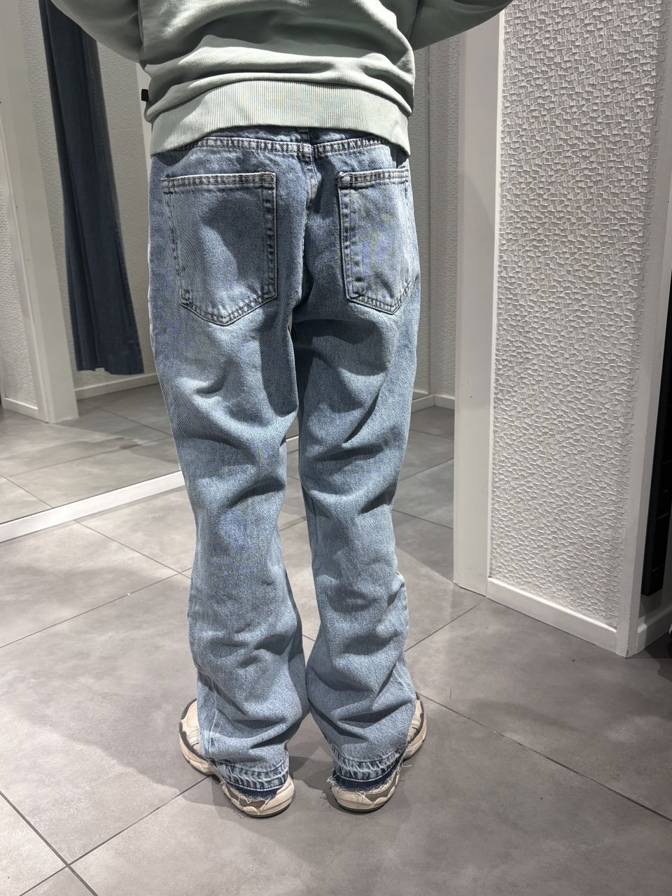Flared Jeans Blue Denim - Afbeelding 3