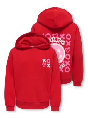 Only KOGMARISA SMILE HOOD Red